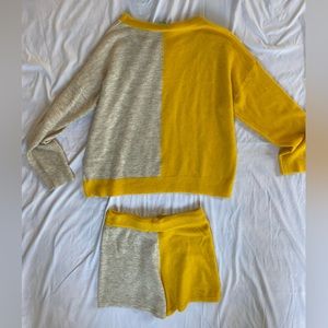 Short and Sweater Lounge Set